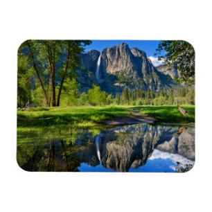 Waterfalls   Yosemite Falls, California Magnet