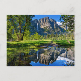 Waterfalls Yosemite Falls, California Postcard