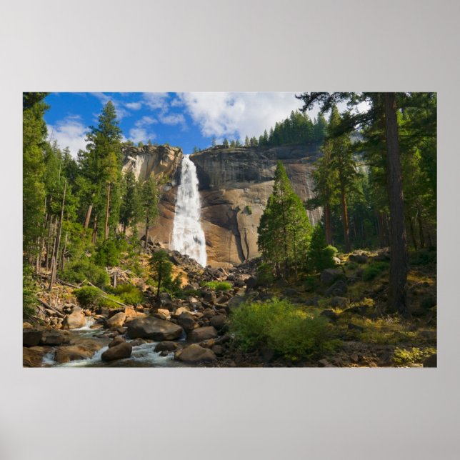 Waterfalls | Yosemite National Park Poster (Front)