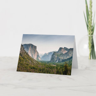 Waterfalls   Yosemite Valley National Park Card