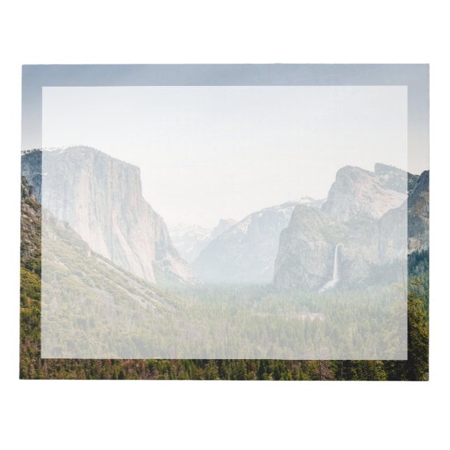 Waterfalls | Yosemite Valley National Park Notepad (Front)