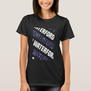 Waterford Camo Pattern Purple Camouflage T-Shirt