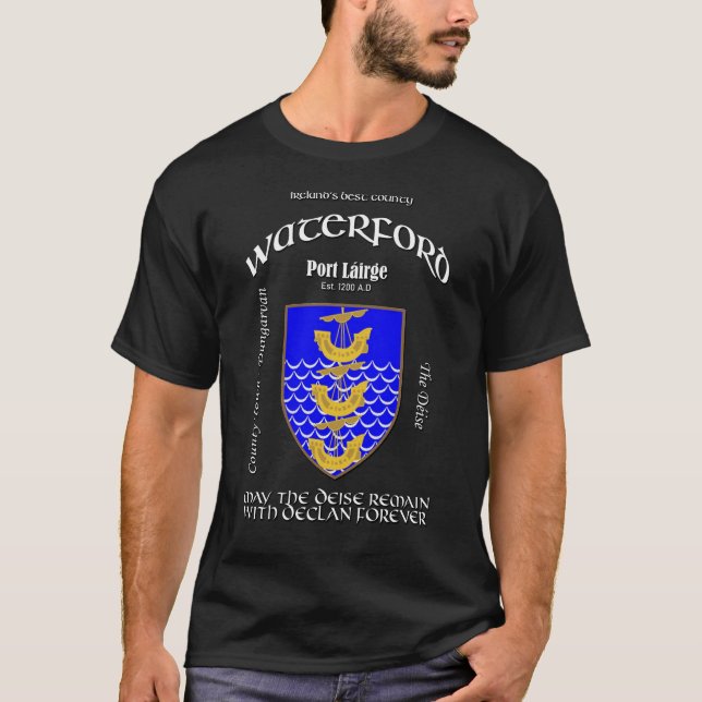 Waterford Ireland Crest T-Shirt (Front)
