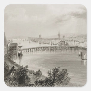 Waterford, Ireland, from 'Scenery and Square Sticker