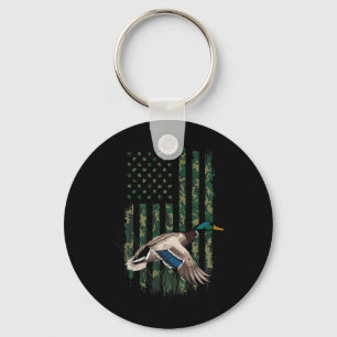 Waterfowl Duck Hunting Shirt Men Kids Boys Hunters Key Ring