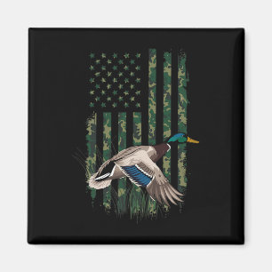 Waterfowl Duck Hunting Shirt Men Kids Boys Hunters Magnet
