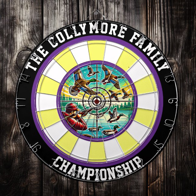 Waterfowl Flight Rustic Wall Art Dartboard (Creator Uploaded)