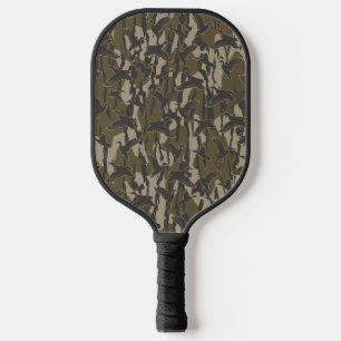 Waterfowl Hunting Bottom Lands Camo Duck Hunters Pickleball Paddle
