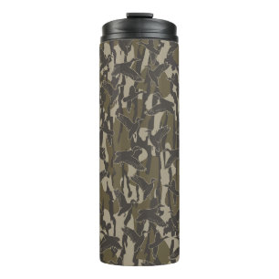 Waterfowl Hunting Bottom Lands Camo Duck Hunters Thermal Tumbler