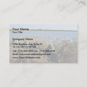 Waterfowl Hunting Business Card