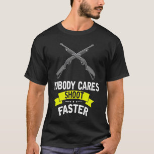 Waterfowl Hunting for an Flying Duck Hunting 5 T-Shirt