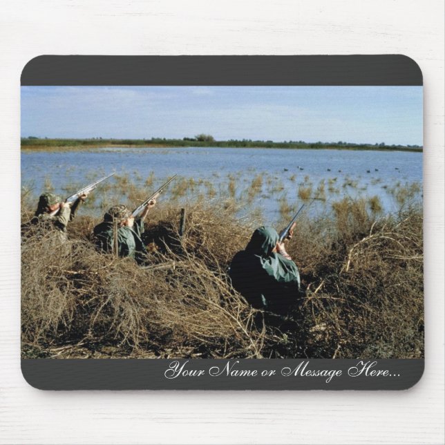 Waterfowl Hunting Mouse Pad (Front)