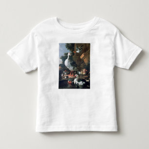 Waterfowl in a classical landscape, 17th century toddler T-Shirt