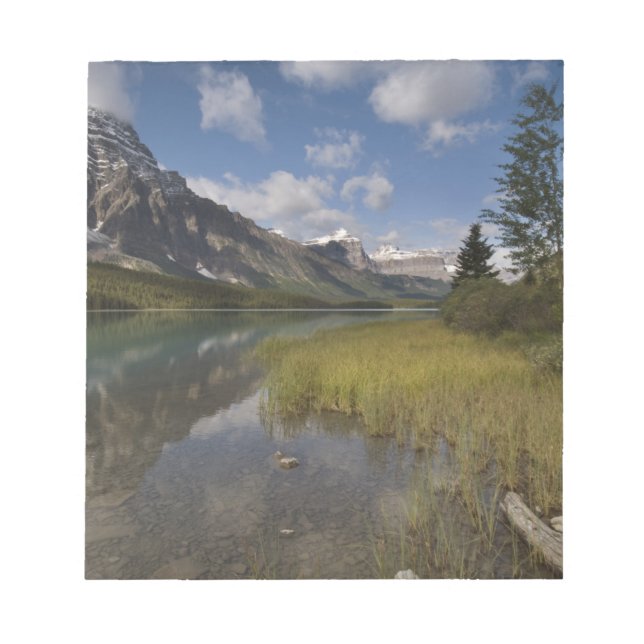 Waterfowl lake along the Icefields parkway, Notepad (Front)