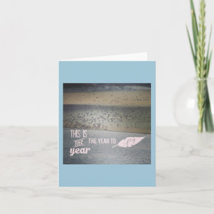 Waterfront Birds Year to Fly Card