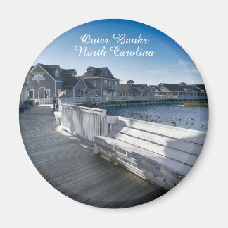 Waterfront Boardwalk Magnet - Outer Banks, NC