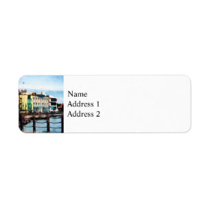 Waterfront Bridgetown Barbados Return Address Label