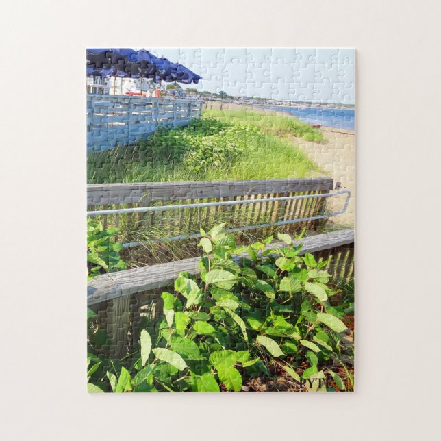 Waterfront Eatery Jigsaw Puzzle (Vertical)