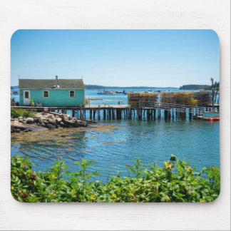 Waterfront in Stonington, Maine Mouse Pad