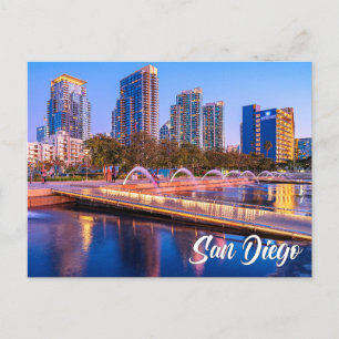 Waterfront Park, San Diego, California Postcard