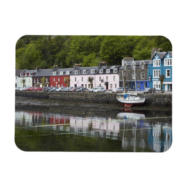 Waterfront, Tobermory, Isle of Mull, Scotland, 2 Magnet (Horizontal)