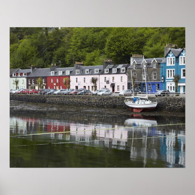 Waterfront, Tobermory, Isle of Mull, Scotland, 2 Poster (Front)