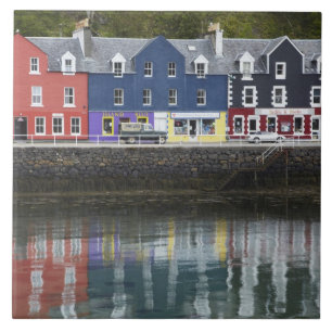 Waterfront, Tobermory, Isle of Mull, Scotland, Ceramic Tile