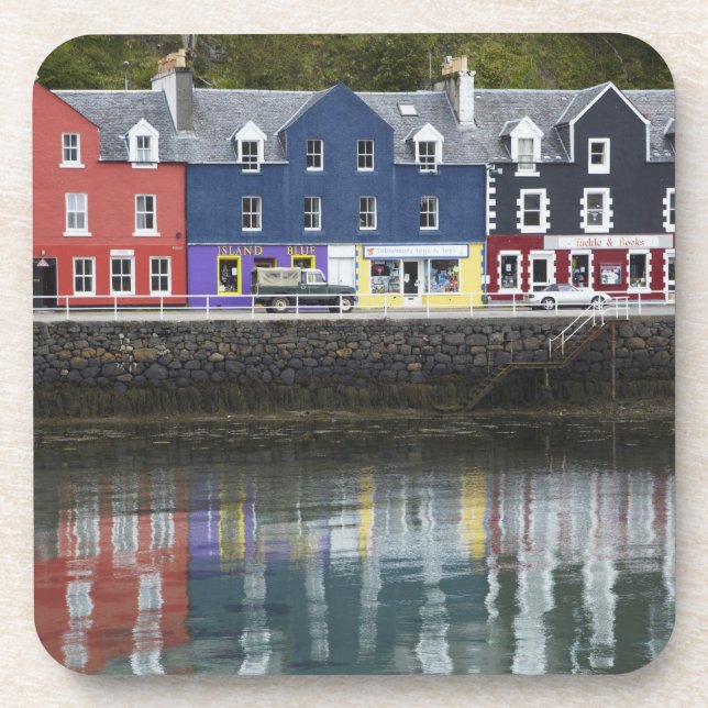 Waterfront, Tobermory, Isle of Mull, Scotland, Coaster (Front)
