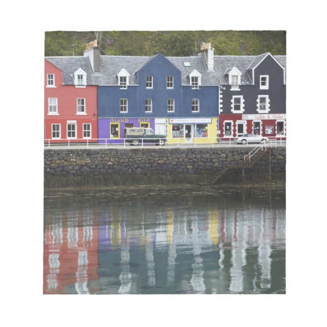Waterfront, Tobermory, Isle of Mull, Scotland, Notepad (Front)
