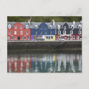 Waterfront, Tobermory, Isle of Mull, Scotland, Postcard