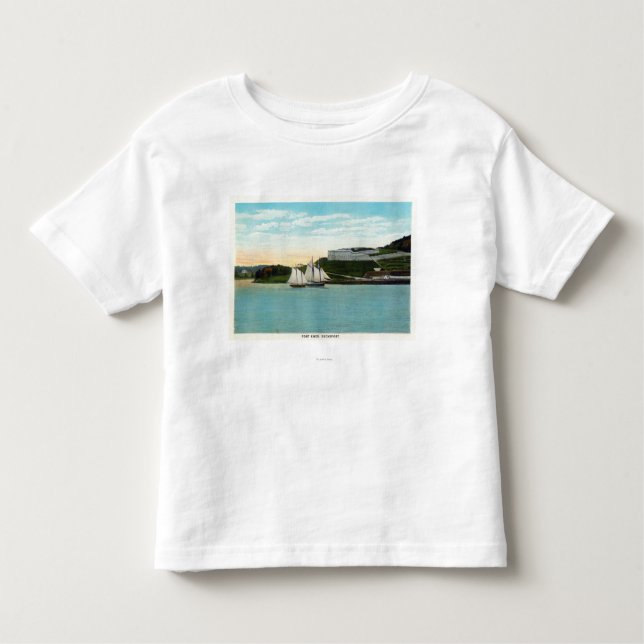 Waterfront View of Fort Knox Toddler T-Shirt (Front)