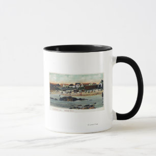 Waterfront View of Macabee BeachMonterey, CA Mug