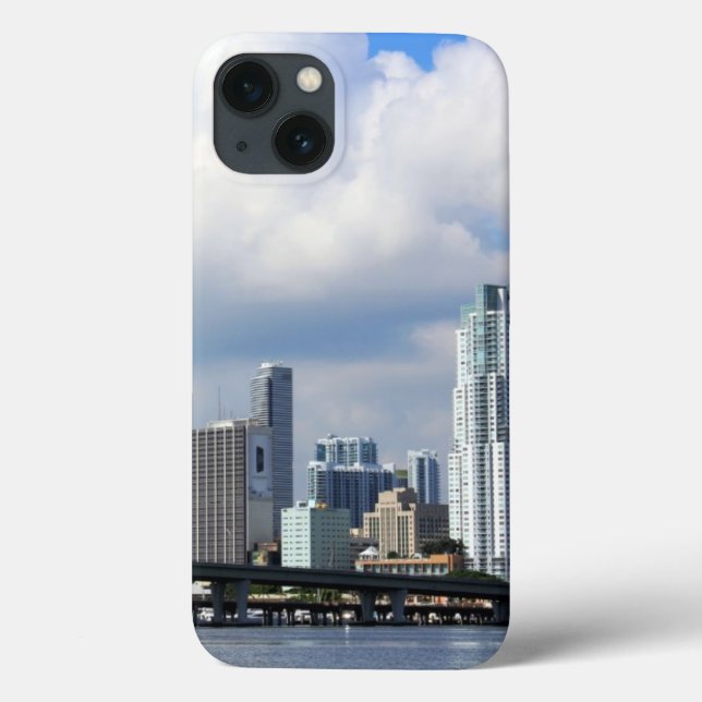 Waterfront view of Miami Case-Mate iPhone Case (Back)