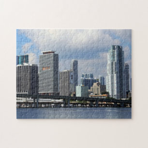 Waterfront view of Miami Jigsaw Puzzle