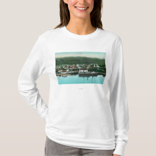 Waterfront View of the City and Steamer T-Shirt