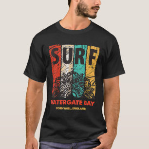 WATERGATE BAY Retro Surf T Shirt Vintage Mandala G