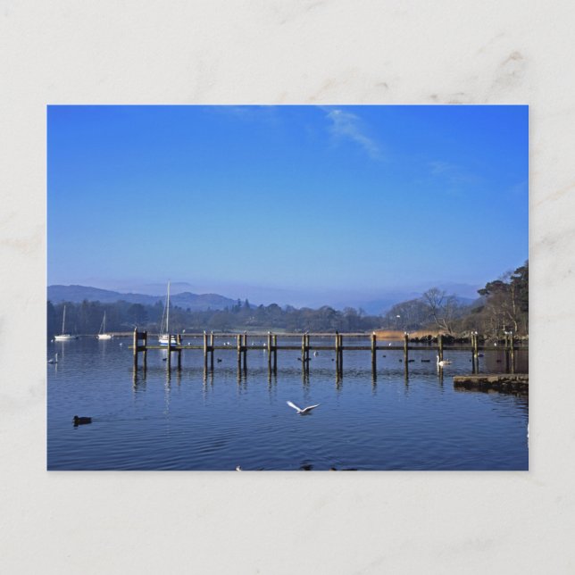 Waterhead Ambleside England Postcard (Front)