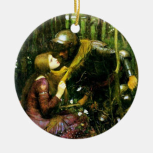 Waterhouse Beautiful Woman Without Mercy Ornament