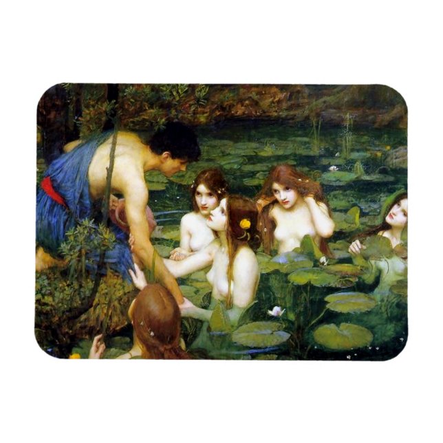 Waterhouse Hylas and the Nymphs Magnet (Horizontal)