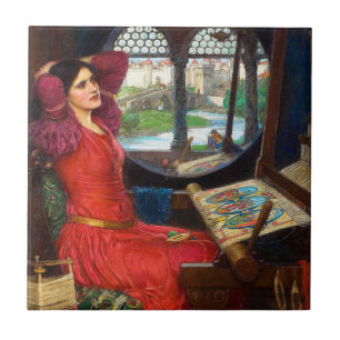 Waterhouse I Am Half-Sick of Shadows Ceramic Tile