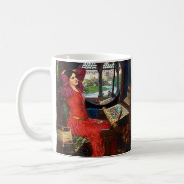 Waterhouse I Am Half-Sick of Shadows Coffee Mug (Left)