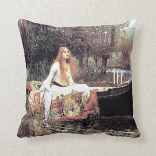 Waterhouse Lady of Shallot Cushion