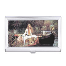 Waterhouse Lady of Shalott Business Card Holder