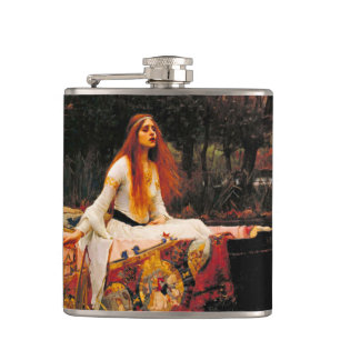 Waterhouse Lady of Shalott Hip Flask