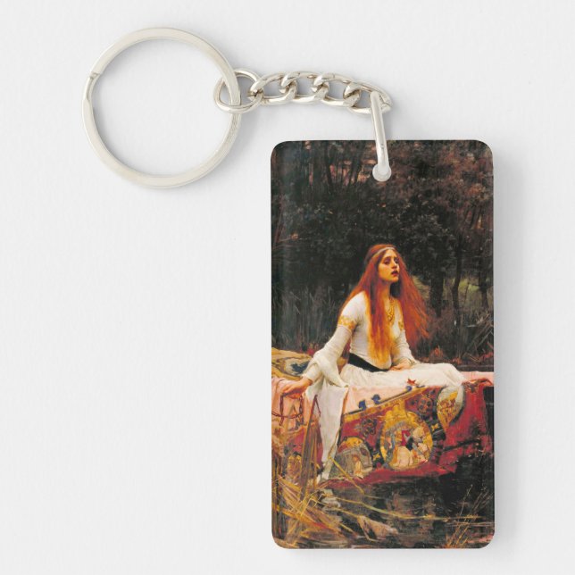 Waterhouse Lady of Shalott Key Ring (Front)