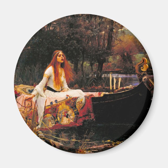 Waterhouse Lady of Shalott Magnet (Front)