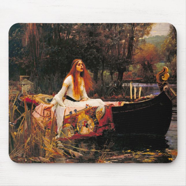 Waterhouse Lady of Shalott Mouse Pad (Front)