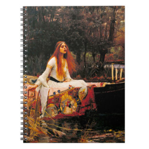 Waterhouse Lady of Shalott Notebook
