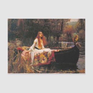 Waterhouse Lady of Shalott Tissue Paper