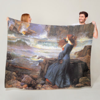 Waterhouse Miranda-The Tempest Fleece Blanket